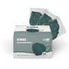 Wecare Protective Disposable KN95 Face Mask, 5-Ply Layer, 20 Individually Wrapped, Dark Green, 20PK WCKN103